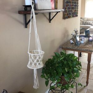 Hanging Macrame Fruit Basket